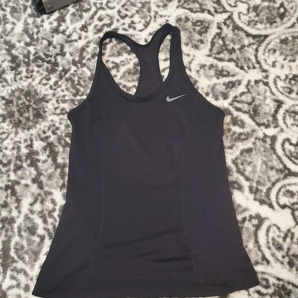 Nike black workout top